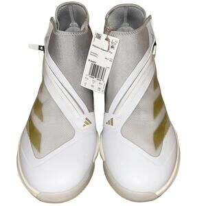 Adidas Adizero Impact+ Turf Baseball Shoes "White/Gold" IF8497 Mens 11.5 | NEW